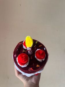 Handmade Pink Birthday Cake Decor