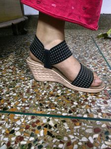 black heels