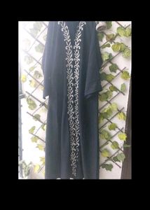Embellished Black Abaya