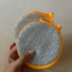 Double Side Dishwashing Sponges - Set of 2