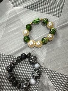 Boho Beaded Bracelets Set