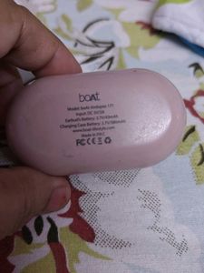 boat Pink Wireless Earbuds