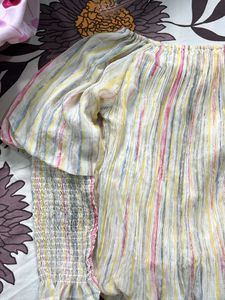 Striped Off-Shoulder Top