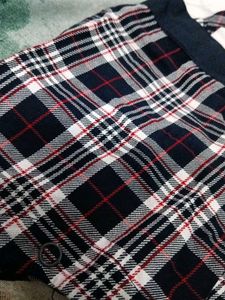 Adorable Plaid Baby Romper