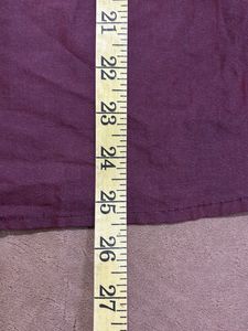 Men's Burgundy Dress Shirt