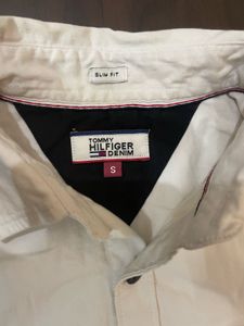 Tommy Hilfiger black and white shirt