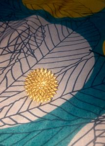 Anti tarnish ... City Gold Flower Ring