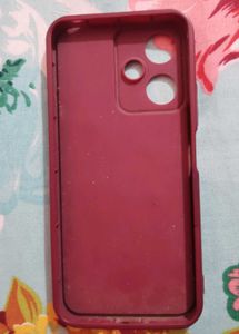 Red Hair Bow Clip and poco m6 pro phone cover