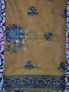 Embroidered Saree
