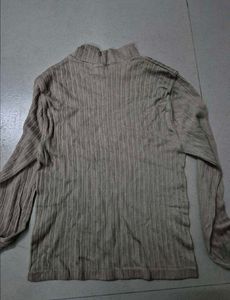 High neck bodycon top