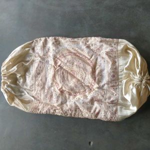 Embroidered sofa set pillow cover