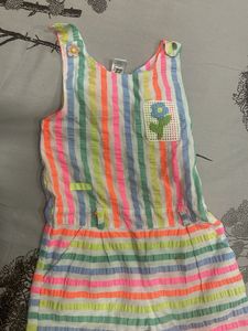 Cute Striped Girls Dress