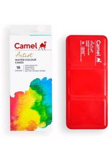 Camel Artist Water Colour Cakes - 18 Shades