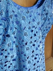 Beautiful Blue Lace Top XXL 😻❤️ size no 139