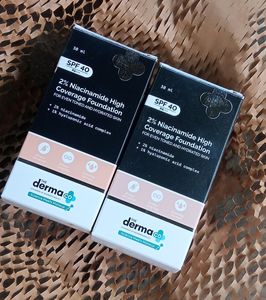 The DermaCo 2%niacinamide High coverage Foundatio