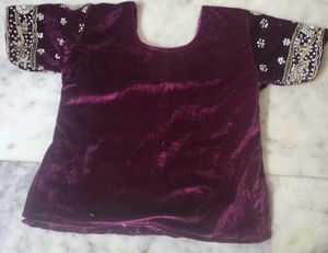 Gorgeous Velvet Lehenga Choli Set