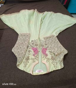BIBA Brand Unused Light Green Anarkali Kurti
