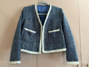 Blue Tweed coat
