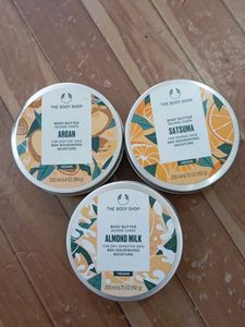 The Body Shop butter combo*5