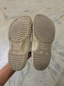 crocs white baya clogs