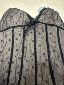 Sheer Black Lace Camisole Top