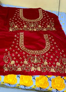 Unstitched Bridal Lehenga