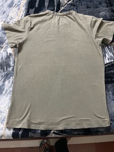 Striped Olive Green T-shirt