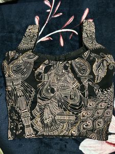 Black beaded Blouse