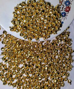 250 pce Golden Jingle Bells Charms