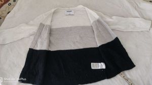 CUTE BLACK N WHITE KIDS CARDIGAN
