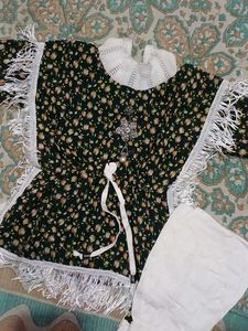 Boho Floral Set with Fringe