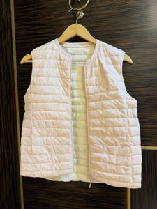 Lightweight Pink Puffer Vest check details