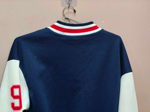Stylish Varsity Bomber Jacket