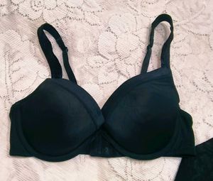Bra and Long Sleeve meshTop Set