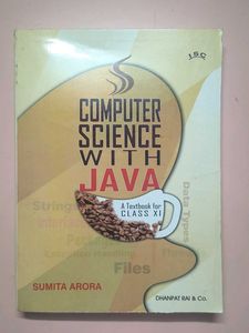 Computer Science with Java - Class XI Textbook