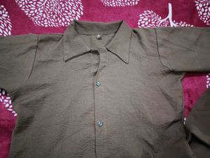 Brown shirt
