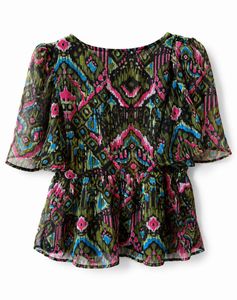 Only peplum top  women
