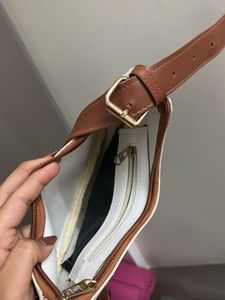Stylish White Hobo Bag