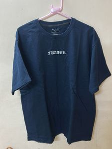 Dark Blue Graphic T-Shirt