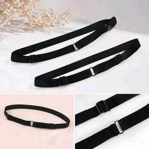 Black Garters with Ring Detail