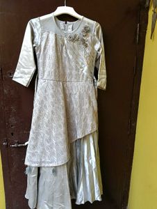 Ethnic Gown With Heavy Work