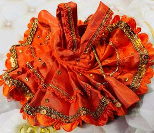 Laddu Gopal Fancy Dress Fabric Silk
