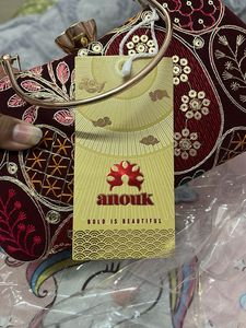 Anouk Embroidered Clutch Purse