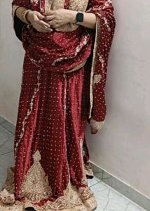 Bridal Lehenga or wear in wedding anniversary func