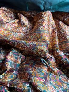Pure Silk Banarasi Katan Saree &amp; unstitched blouse