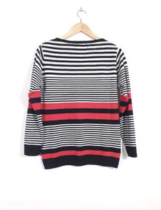 CLUB YORK 👚Striped Sweatshirt👚