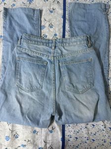 Light Wash Wide Leg Jeans