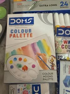 Art Supplies: Watercolor Palette &amp; Paints
