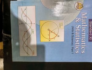 Mathematics & Statistics Standard XI Textbook