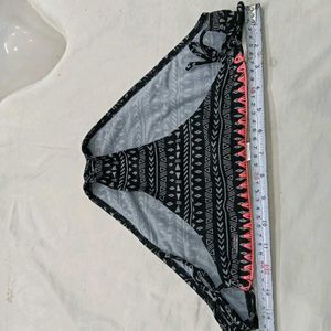 ⭐ Tribal Print Bikini Bottom with Side Ties